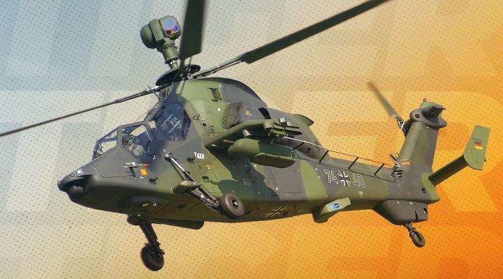 EC-665 Tiger z niemieckiej Bundeswehry na Antidotum Airshow Leszno 2025 (fot. Gunnar Ries, CC BY-SA 2.0, Wikimedia Commons)