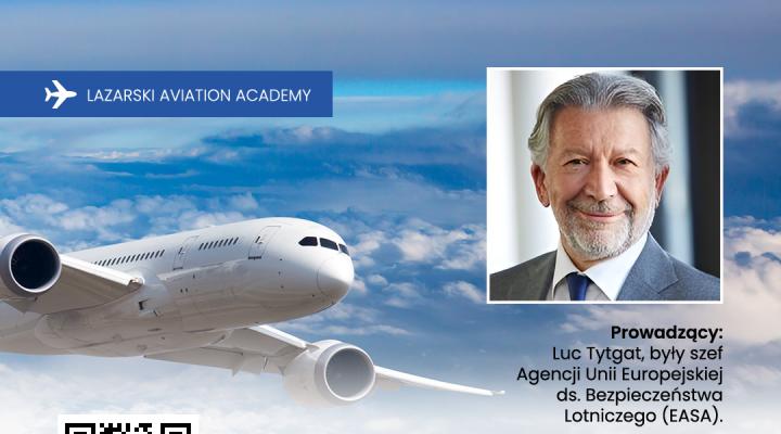 EU Aviation Safety Agency - szkolenie prowadzone przez Luca Tytgata (fot. Lazarski Aviation Academy)
