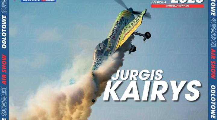 Jurgis Kairys wystąpi podczas pokazów Odlotowe Suwałki AIR SHOW 2025 (fot. Razvan Negrea)
