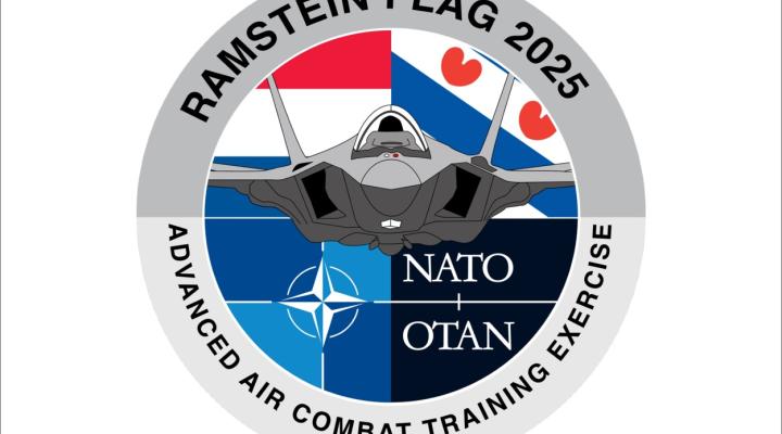 Ramstein Flag 2025 - logo (fot. Ministerstwo Obrony Królestwa Niderlandów)