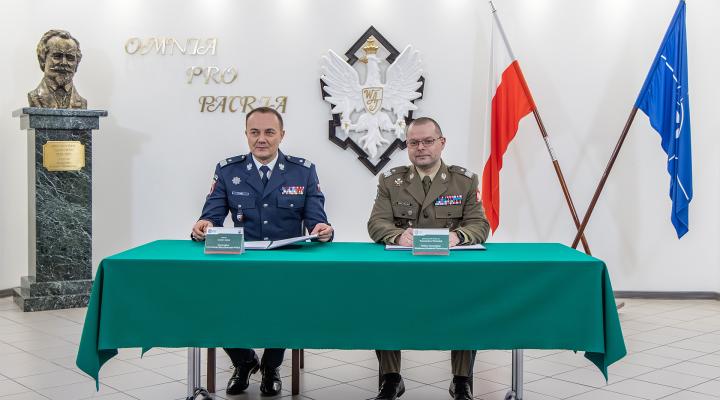 WAT i CBŚ Policji podpisały porozumienie o współpracy dot. wykorzystania dronów (fot. Mariusz Maciejewski)