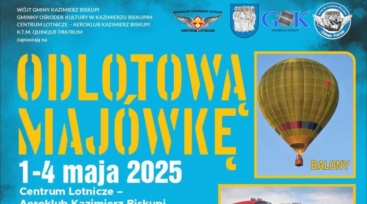 Fiesta Balonowa w Kazimierzu Biskupim (fot. Centrum Lotnicze - Aeroklub Kazimierz Biskupi)