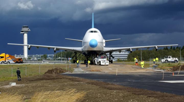 Hotel Jumbo Stay na lotnisku Arlanda, fot. rp