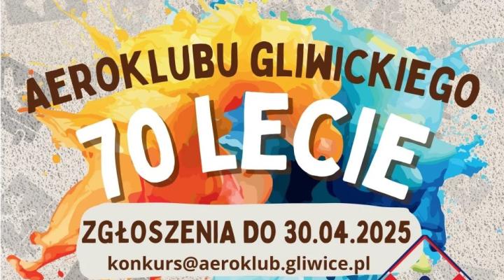 Konkurs Plastyczny na 70-lecie Aeroklubu Gliwickiego (fot. Aeroklub Gliwicki)