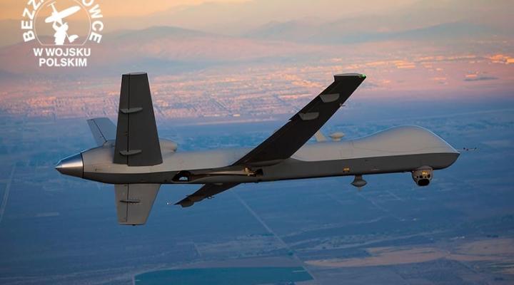 MQ-9A Reaper w locie (fot. General Atomics Aeronautical Systems)