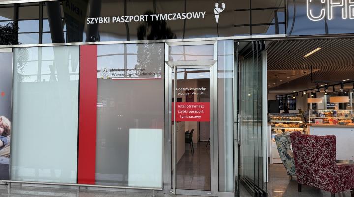 Punkt paszportowy w Porcie Lotniczym Wrocław (fot. Port Lotniczy Wrocław)