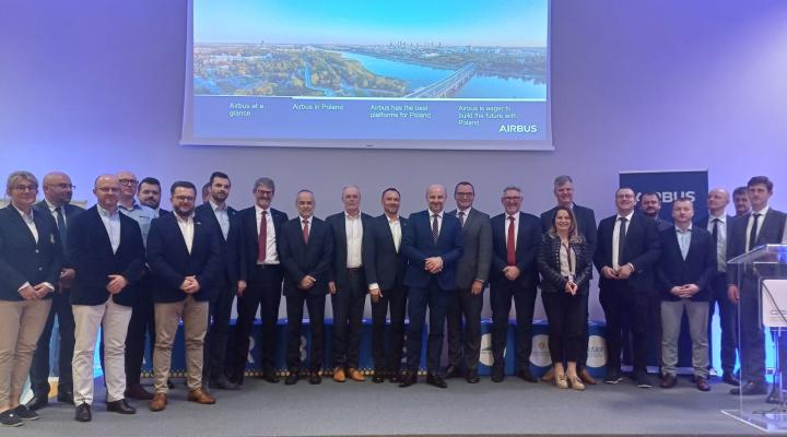 Wizyta studyjna Airbusa w Rzeszowie (fot. Airbus)