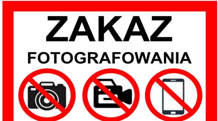 Wzór zakazu fotografowania, źródło_Dziennik Ustaw