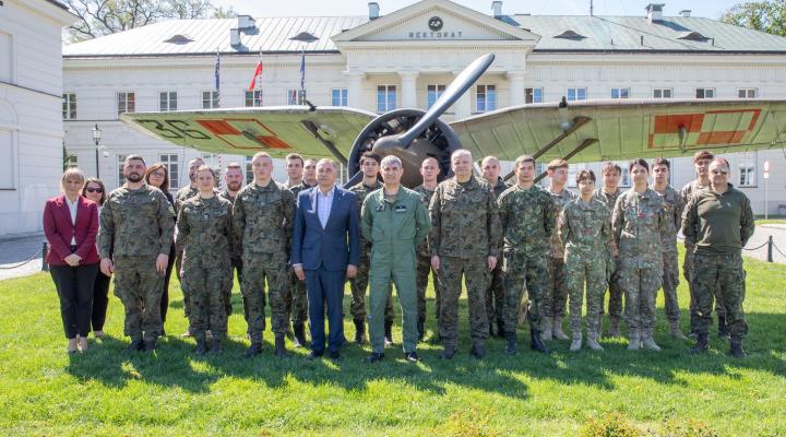 Zakończenie Międzynarodowego Semestru Obrony Powietrznej w LAW (fot. Lotnicza Akademia Wojskowa)