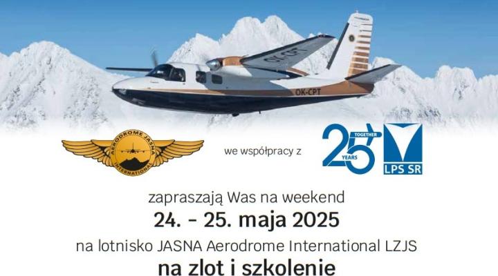 Zlot i szkolenie o lataniu w przestrzeni powietrznej w Jasnej (fot. Aerodrome Jasna International)
