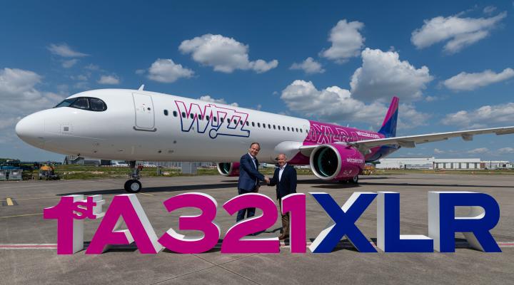 A321XLR z silnikiem Pratt & Whitney dla Wizz Air (fot. Airbus)