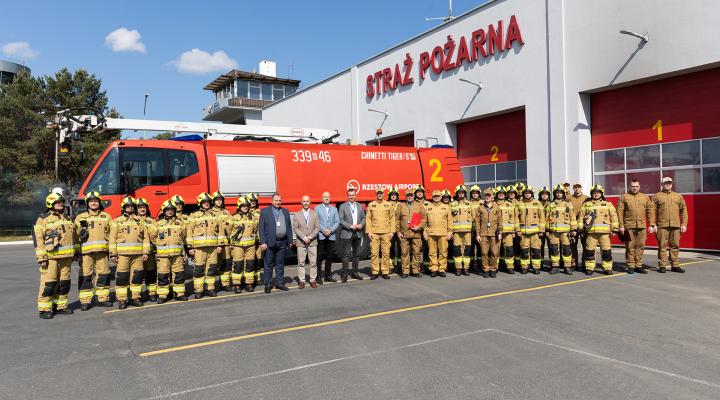 Dzień Strażaka na lotnisku Rzeszów-Jasionka, fot Rzeszów Airport