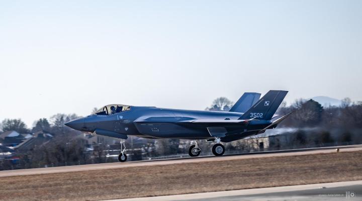 F-35 polskich Sił Powietrznych (fot. st. sierż. Rafał Samluk, DORSZ)
