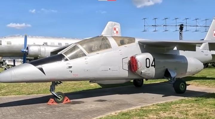 I-22 Iryda na ekspozycji Muzeum Sił Powietrznych w Dęblinie (fot. Muzeum Sił Powietrznych w Dęblinie)