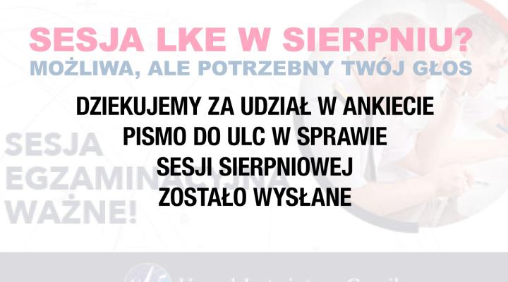 LKE sesja sierpniowa