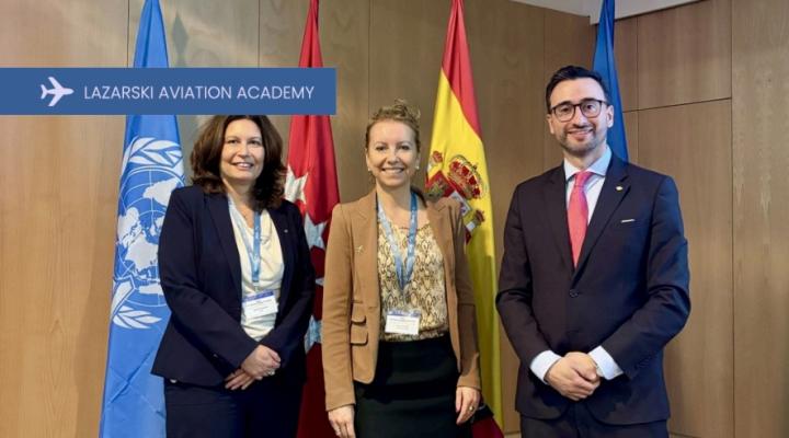 Prof. dr hab. Anna Konert członkinią międzynarodowej grupy roboczej NGAP Education Working Group działającej przy ICAO (fot. Lazarski Aviation Academy)