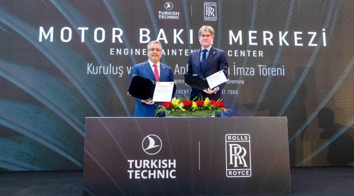 Rolls-Royce i Turkish Technic łączą siły, aby otworzyć duże centrum MRO silników w Stambule (fot. Rolls-Royce)