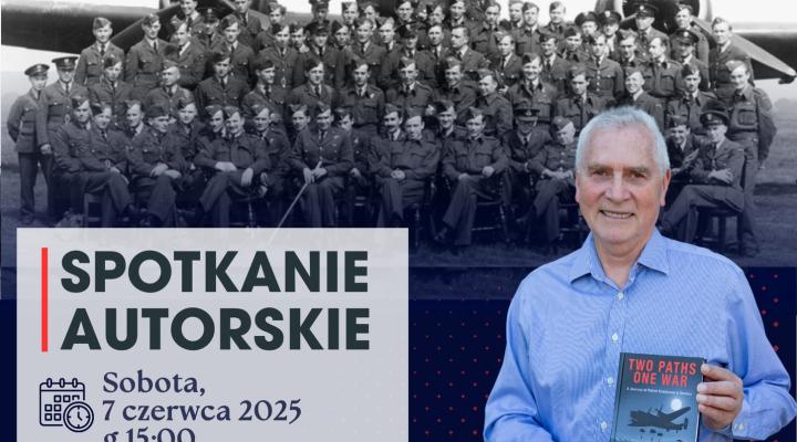 Spotkanie autorskie z Jerzym Dziedzicem z Muzeum Sił Powietrznych w Dęblinie (fot. Muzeum Sił Powietrznych w Dęblinie)