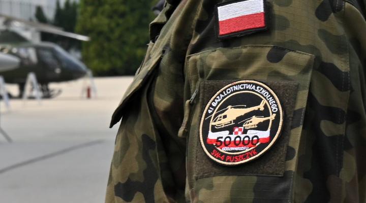 50 tysięcy godzin w powietrzu śmigłowca SW-4 'Puszczyk' (fot. Urszula Krzemińska)