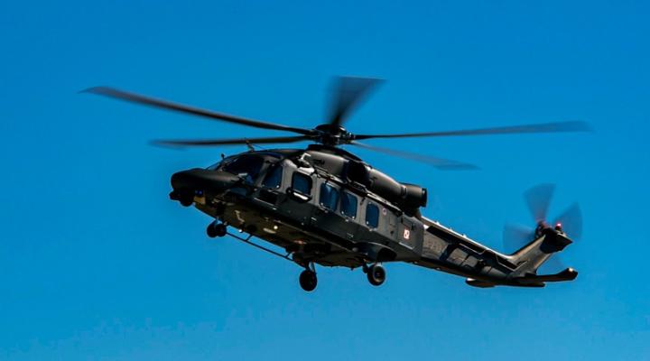 AW149 w locie (fot. 25 Brygada Kawalerii Powietrznej)