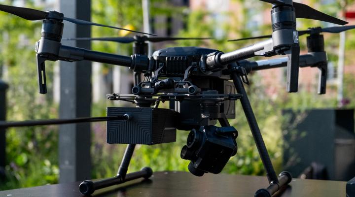 Dron (fot. Grzegorz Rajter, za Akademia Wojsk Lądowych)