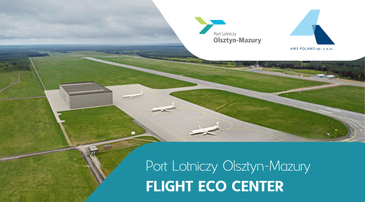 Flight Eco Center na lotnisku Olsztyn-Mazury (fot. Port Lotniczy Olsztyn-Mazury)