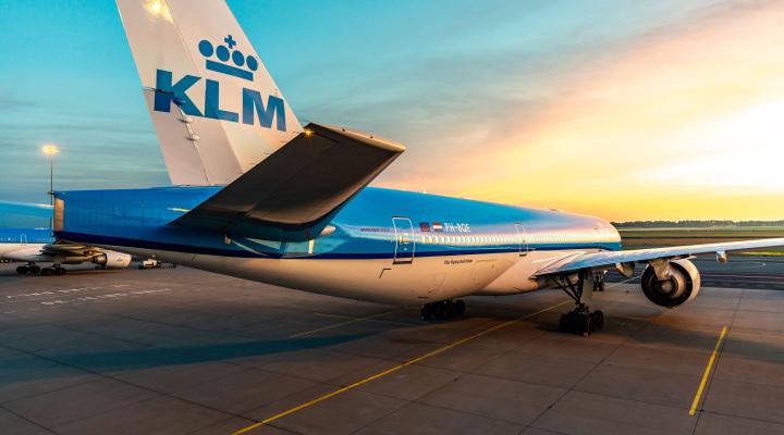 KLM na lotnisku (fot. KLM)