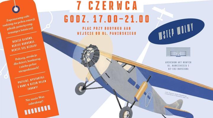Lotniczy Piknik Archiwalny (fot. Archiwum Akt Nowych)