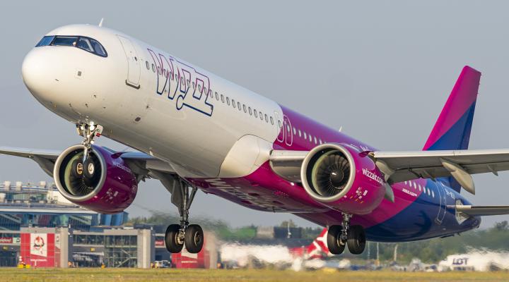 A321neo - start z lotniska w Katowicach (fot. Piotr Adamczyk)