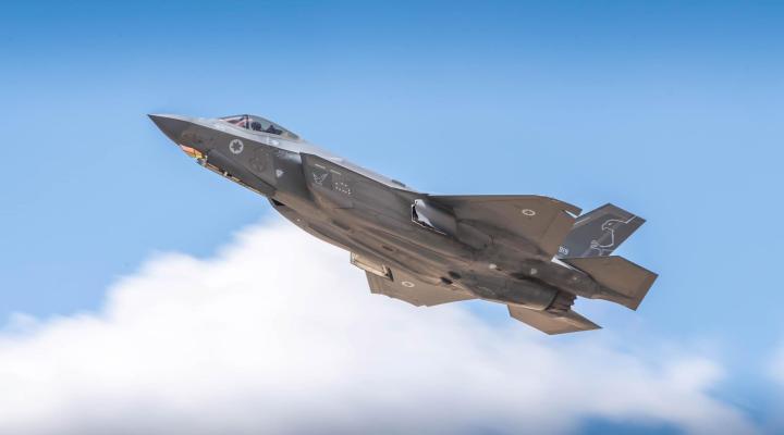 F-35I 'Adir' izraelskich sił powietrznych (fot. IDF Spokesperson's Unit, CC BY-SA 3.0, Wikimedia Commons)