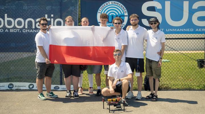 High Flyers na zawodach Student Unmanned Aerial Systems (SUAS) 2025 w USA (fot. High Flyers - Academic Scientific Association)