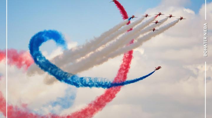 Red Arrows na AirSHOW Radom (fot. Sławek HESJA Krajniewski)