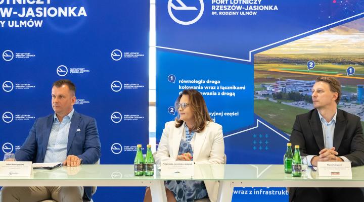 Strategiczna inwestycja podrzeszowskiego lotniska bez zakłóceń dla pasażerów i rozwoju ruchu cargo (fot. Port Lotniczy Rzeszów-Jasionka im. Rodziny Ulmów)