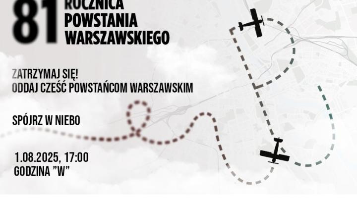 W 81 rocznicę Powstania Warszawskiego piloci wykonają na niebie symbol Polski Walczącej (fot. Aeroklub Warszawski)