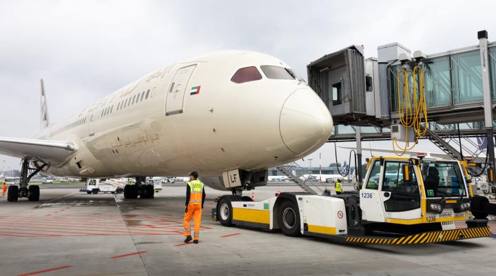 Welcome Airport Services - obsługa samolotu (fot. Welcome Airport Services)