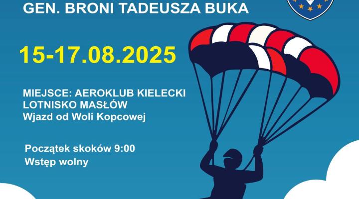 XXVI Mistrzostwa ZPS w celności lądowania oraz w VI Memoriał Spadochronowy gen. broni Tadeusza Buka w Masłowie (fot. Oddział 38 ZPS w Kielcach)