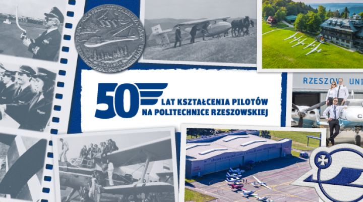 50 lat kształcenia pilotów w Politechnice Rzeszowskiej (fot. Politechnika Rzeszowska)