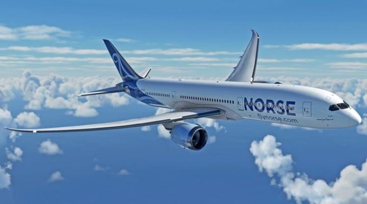 B787 należacy do linii Norse, fot. źródło Artur Kielak B787 należacy do linii Norse, fot. źródło Artur Kielak