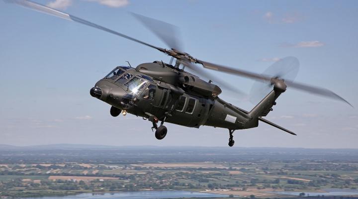 Black Hawk w locie (fot. PZL Mielec)