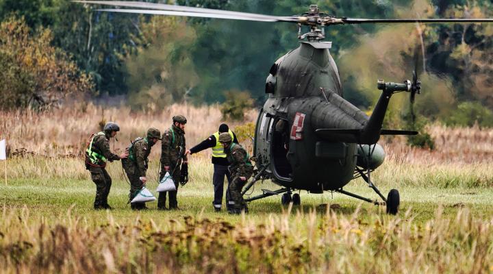 Szkolenie wojsk inżynieryjnych i pilotów śmigłowców w Inowrocławiu, fot. Wojsko Polskie