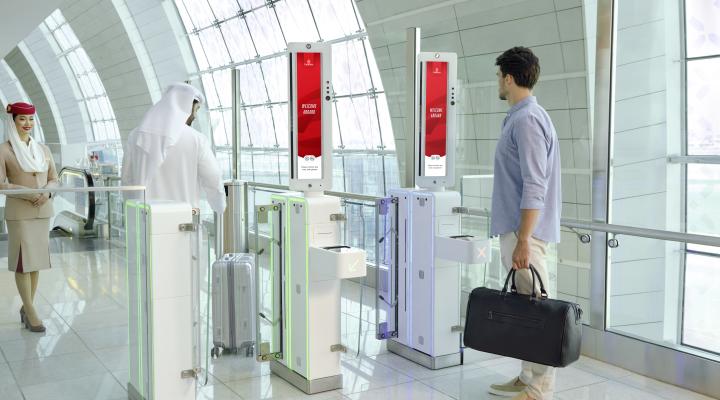 Emirates inwestują w innowacyjną technologię rozpoznawania twarzy na Dubai International Airport (fot. Emirates)