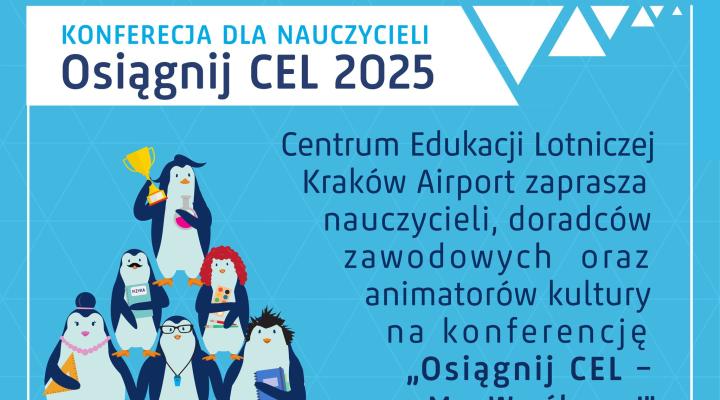 Konferencja dla nauczycieli w Centrum Edukacji Lotniczej Kraków Airport (fot. Kraków Airport)