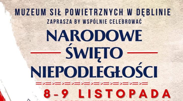 Muzeum Sił Powietrznych zaprasza na wydarzenia z okazji Narodowego Święta Niepodległości (fot. Muzeum Sił Powietrznych)