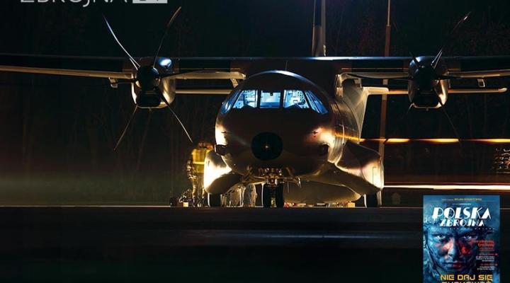 Po wystartowaniu C-295M CASA nie będzie w ogóle widoczna z ziemi (fot. Bartosz Bera)