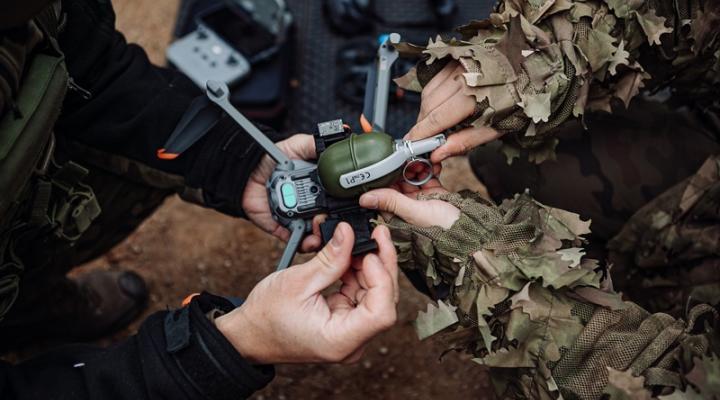 Szkolenie operatora drona (fot. szer. Aneta Lewoń)