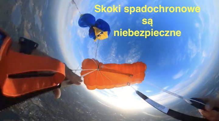 Czy skoki spadochronowe są niebezpieczne, fot. Grzegorz Iwan Kucharczyk