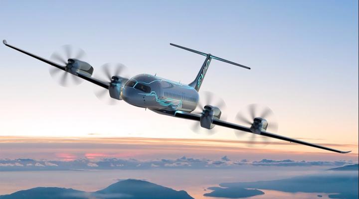 EVIO 810 - hybrydowo-elektryczny samolot regionalny (fot. evio.aero)
