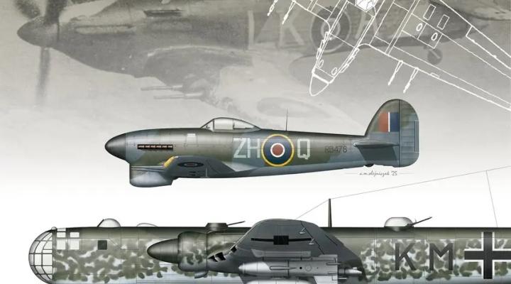 Samoloty bojowe II wojny światowej. Tom 3 (fot. Wydawnictwo Alma - Press)