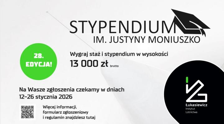 28. edycja Stypendium im. Justyny Moniuszko (fot. Łukasiewicz - Instytut Lotnictwa)