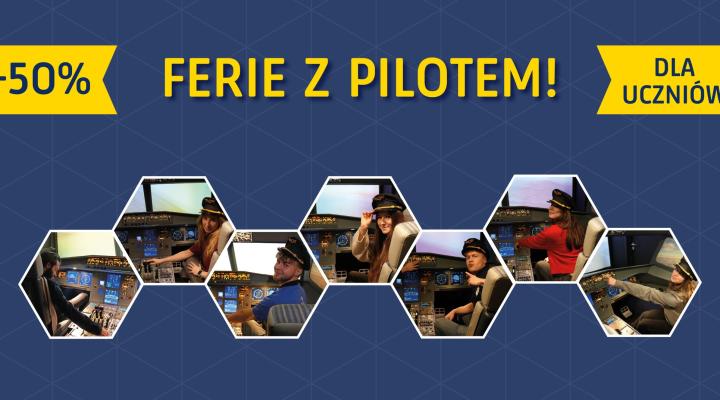 Ferie z pilotem (fot. Centrum Edukacji Lotniczej Kraków Airport)
